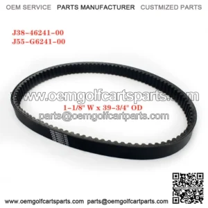 39-3/4" Drive Belt for Yamaha G29A 12-15 G2 G8 G9 G11 G20 G21 G22 Gas Golf Cart