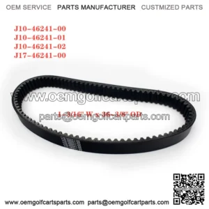 Clutch Drive Belt for Yamaha G1A Gas G1E Electric Golf Cart 76-89 J17-46241-00
