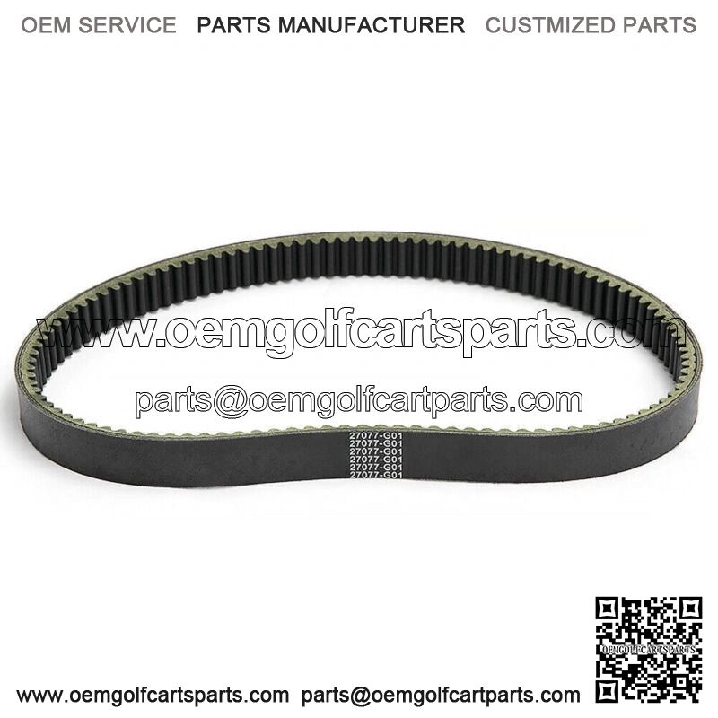 Clutch Drive Belt for EZGO 2 1989-91 & 1994 4 Cycle Gas Golf Cart 22337-G1