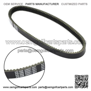 Drive Transmission Belt fit for E-Z-GO EZGO Gas 2 Cycle Golf Cart 1988 23557G1