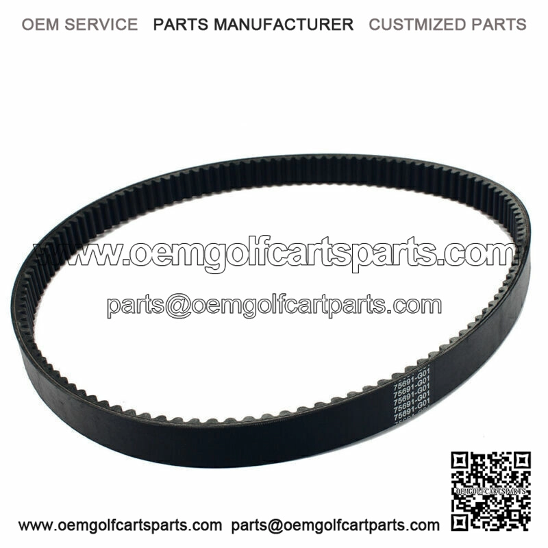 1-1/8"W x 48"OD Clutch Drive Belt for EZGO Golf Cart Gas ST 480 04-22 75691-G01