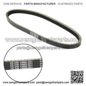 Drive Belt V-belt fit for E-Z-GO Gas ST 4x4 2004-2007 Golf Cart 73965G01 A1