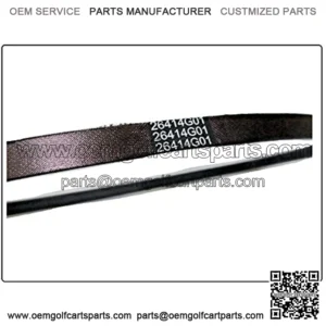 (New EZGO Golf CART Starter Generator Belt 1991-CURRENT 4 Cycle EZGO 26414G01 630587 (Other Models in Description + Free Useful Ebook)