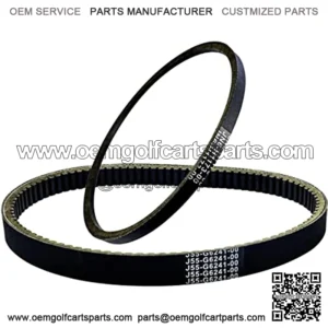 J55-G6241-00 JN6-H1173-00 Drive & Starter Belt Set for Yamaha G2 G8 G9 G11 G14 G16 G22 Drive G29-4 Cycle Gas Golf Cart