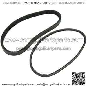 Powersports Belt Drives Drive Belt Starter Generator Belt Set 1016203 101916701 Replacement for Club Car Ds Precedent for Golf Cart Accessories for Golf Cart Accessories