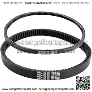 EZGO TXT Gas Drive Belt EZGO Starter Belts Kit 4 Cycle Gas Golf Cart Belt TXT Cushman Express Marathon Medalist ST Vehicles Terrain 1994-2013, OEM # 72054G01, 72024G01, 72025G01, 26414G01
