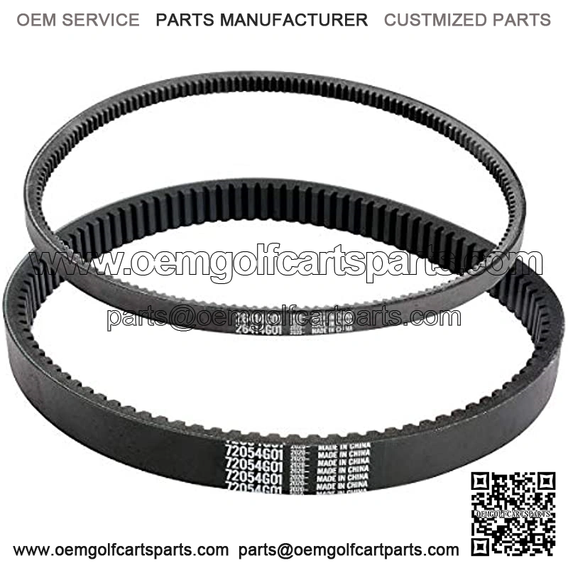 EZGO TXT Gas Drive Belt EZGO Starter Belts Kit 4 Cycle Gas Golf Cart Belt TXT Cushman Express Marathon Medalist ST Vehicles Terrain 1994-2013, OEM # 72054G01, 72024G01, 72025G01, 26414G01