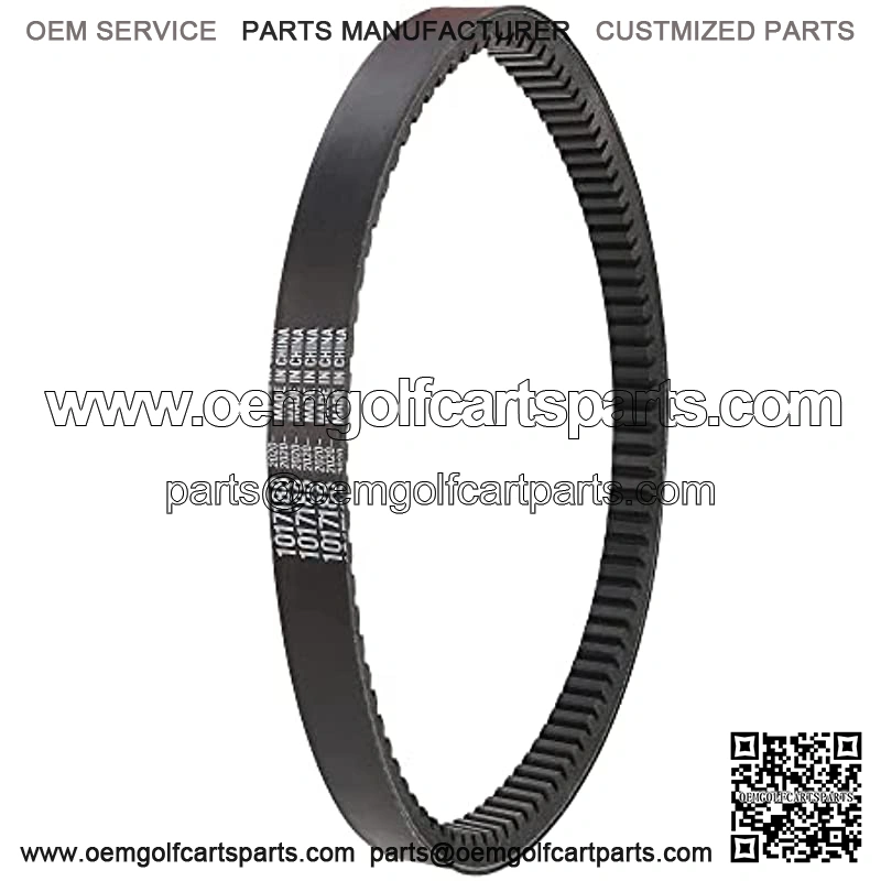 Golf Cart Clutch Drive Belt for Club Car DS fits 1988-1991,Replaces OEM Number 1017188 1014081