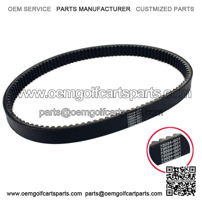 Golf Cart Drive Belt for EZGO 1994-2009 4-Cycle 72024-G01 72025-G01 72054-G01