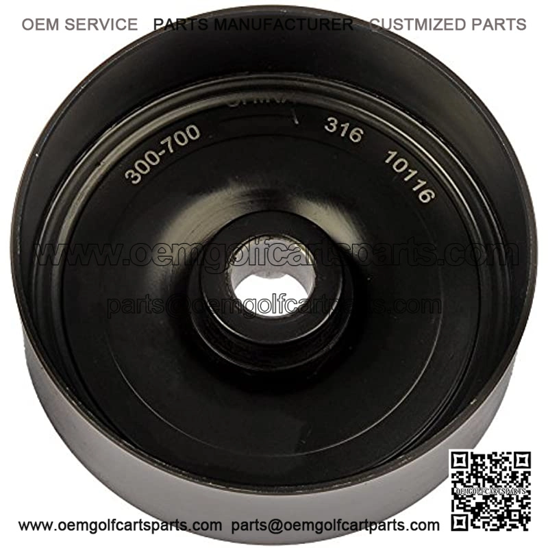 300-700 Vacuum Pump Pulley, Black