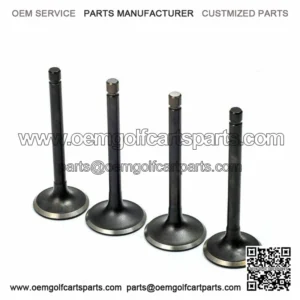 Exhaust & Intake Valve Set FOR EZGO 4 Cycle Gas Golf Cart 295cc 350cc 1996-2002