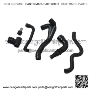Juego de tubos de manguera de ventilaci??n del c??rter del motor de 6 piezas para A3 Jetta Golf 4 Bora Tubo de ventilaci??n del c??rter del motor