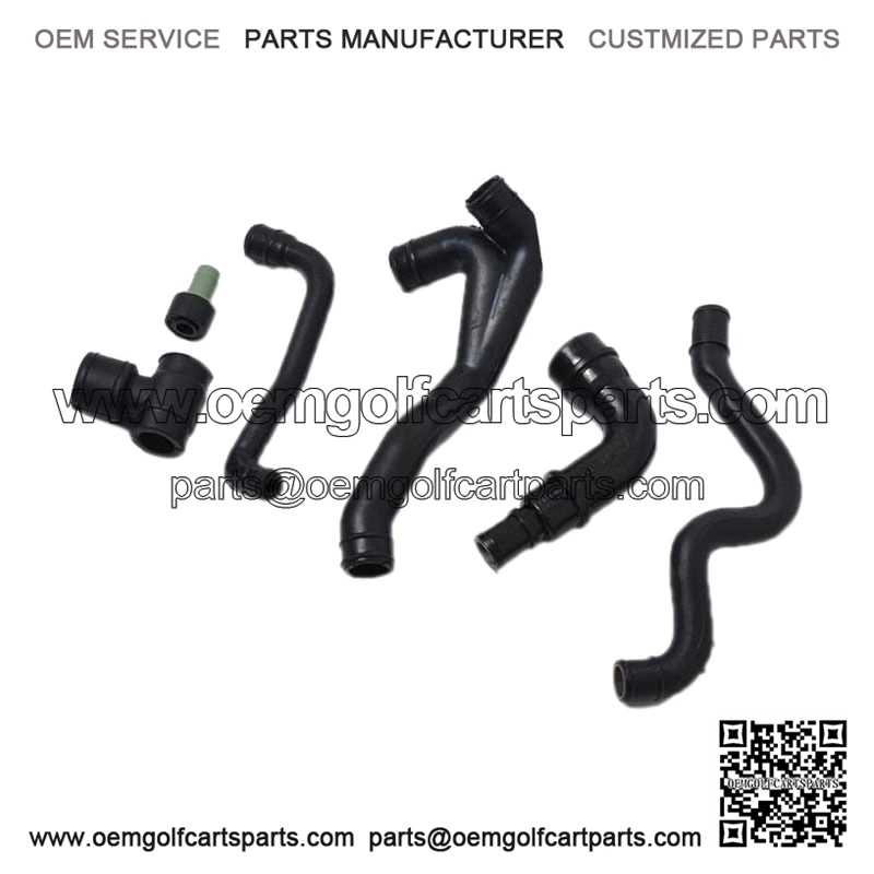 Juego de tubos de manguera de ventilaci??n del c??rter del motor de 6 piezas para A3 Jetta Golf 4 Bora Tubo de ventilaci??n del c??rter del motor