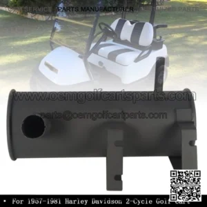 Replacement Exhaust Muffler For 1967-1981 2-Cycle Golf Cart