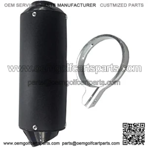 Parts Club Motorcycle Exhaust Muffler Silencer Fits for 140cc 150cc 160cc 125cc 38MM 1.5" inch Dirt Pitbike Lifan Yx Stomp SDG Removable Pit Dirt Bike ATV Universal