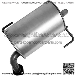 Exhaust Quiet-Flow SS 52492 Direct Fit Exhaust Muffler Assembly