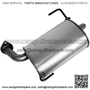 Exhaust Quiet-Flow SS 52493 Direct Fit Exhaust Muffler Assembly