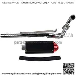 High Performance Exhaust Muffler Silencer Pipe Assembly kit for Honda CRF50 XR50 70cc 110cc 125cc DB14 DB10 SSR SR110 Rocketa xpro db-x20 SDG Coolster Ex16 Chinese Pit Dirt Bike Red