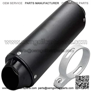 28mm Exhaust Pipe Muffler Clamp for 50cc 110 125cc Quad Dirt Pit Bike CRF XR 50 SSR Thumpstar TTR YCF ATV Black