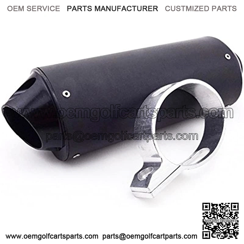 Aluminum Black 38mm Exhaust Muffler For 110cc 125cc 140cc 150cc 160cc Chinese Pit Dirt Bike Motorcycle