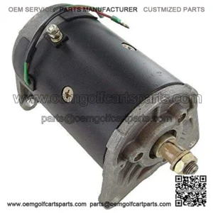 New 12 Volt, 22 Amps, 5 Terminals Starter Generator Compatible With/Replacement For Yamaha G2 G8 G9 G14 Golf Cart J38-81100-10-00, J38-81100-11-00, GSB107-06B 0.669in Shaft OD, 9.024in Length
