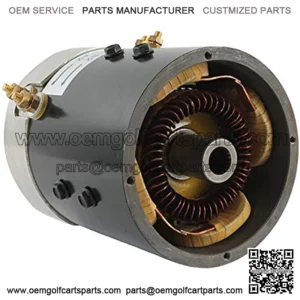 New Traction/Drive Motor GCM0001 Compatible With/Replacement For EZ-GO 36-Volt Series Electric Motors 1995-1907 BD4-4001, 73124G03, 5BC48JB1061, 430-22139
