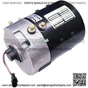 36/48V Electric Advanced Motor 73445-G02 DE2-4007 with Speed Sensor Replace for 1995-2010 E-Z-GO TXT 36-Volt 4.45HP PDS/DCS Motor Golf Cart Motor