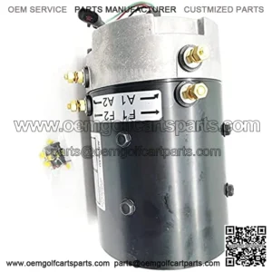 Drive Motor ZQS48-3.8-T ZQS48-3.8-T1 Replace Compatible with 48 Volt 3.8kW Electric Drive Motor 07-UP Tomberlin E-Merge Electric Golf Cart