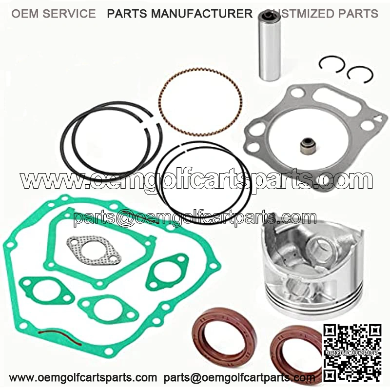 357cc ENGINE REBUILD KIT STD Piston & RINGS GASKETS SEALS For YAMAHA 4 Cycle GOLF CART MOTOR G21 G22 G23 G27 G28 YDRA 2000-2013