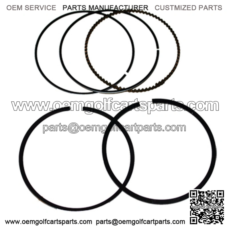 Oversized Piston Ring Set for EZGO Gas Golf Cart - Fits 1991 and up