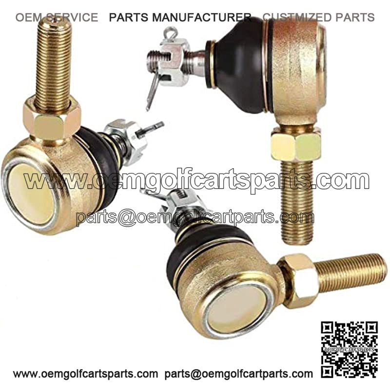 Golf Cart Tie Rod End for Club Car DS G&E 1976-2008 Driver and Passenger Side, 7539, 7540