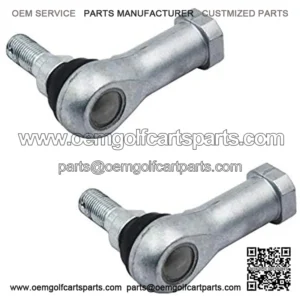 Pair(2) Driver (Left) and Passenger (Right) Tie Rod End Fits Precedent & DS Golf Cart 2004 2005 2006 2007 2008 2009 2010 2011 2012 2013 2014 2015 2016 2017 2018 2019 2020 2021