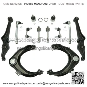 For 98-02 Honda Accord Front Upper Control Arms Ball Joint TieRod Suspension Kit