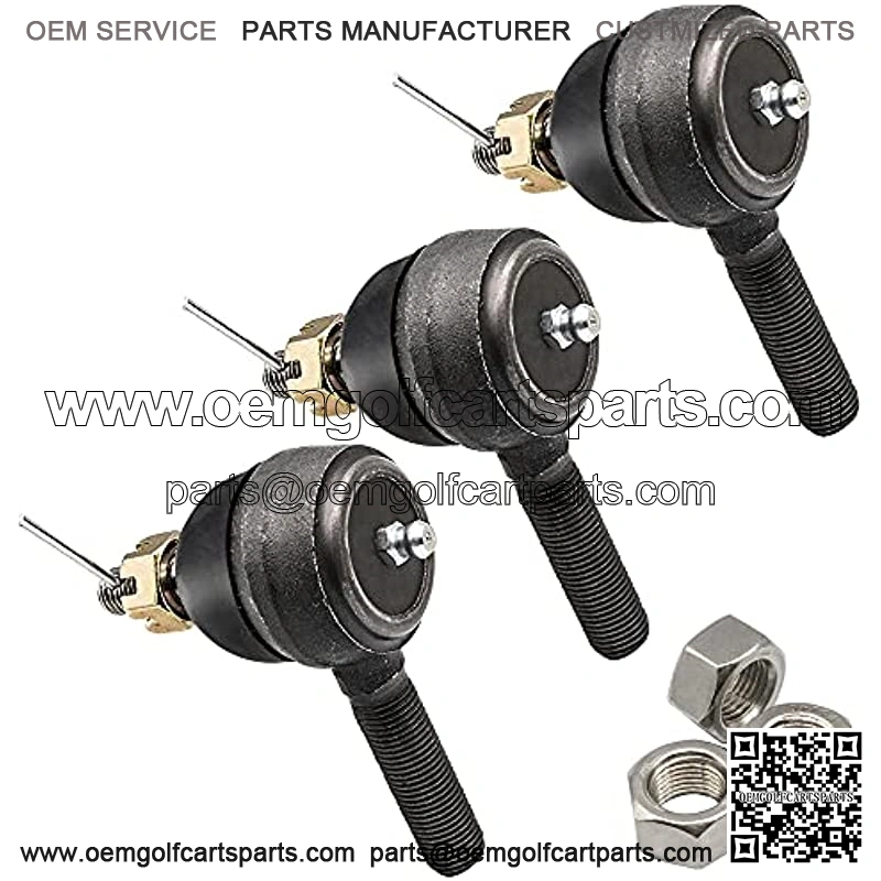 Tie Rod End for Club Car DS G&E 1976-2008 Driver&Passenger Side, 7539, 7540