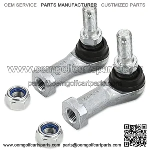 Golf Cart Thread Tie Rod End Kit for Club Car DS & Carryall 2009-up, Driver and Passenger Side, OEM# 102022601 102022602 102288301