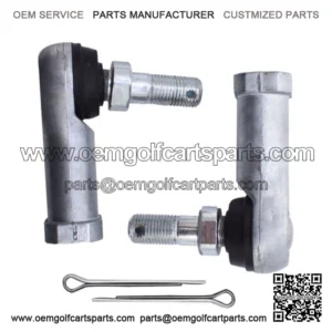 2 Steering Tie Rod End (RH thread) for Club Car Precedent G&E Golf Cart Kart 04+