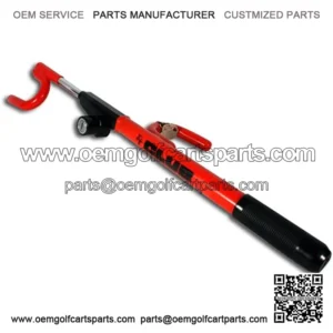 The Club 1000 Original Club Steering Wheel Lock, Red