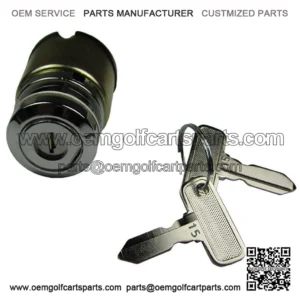 Club Car DS Gas Golf Cart 83.5-95 Ignition Key Switch with 2 FREE KEYS