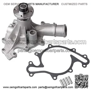 AUQDD AW4105 Professional Water Pump Kit With Gasket Fit For Truck (Engine 4.2L V6 Only) Ford E-150 Club Wagon / E-150 Econoline /E-250 / E-250 Econoline / F-150 Heritage