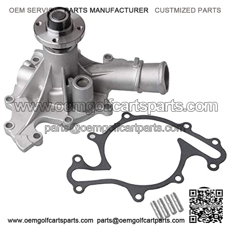 AUQDD AW4105 Professional Water Pump Kit With Gasket Fit For Truck (Engine 4.2L V6 Only) Ford E-150 Club Wagon / E-150 Econoline /E-250 / E-250 Econoline / F-150 Heritage