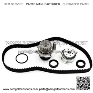 Timing Belt Water Pump Kit fits for 1998-2005 Volkswagen Beetle, 1999-2006 VW Golf, 1999-2005 2011-2012 VW Jetta 2.0L L4 SOHC