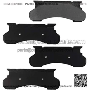Goodyear Brakes GYD450 Carbon Ceramic Front Disc Brake Pads Set Vehicle Replacement Part for Ford E-250 Econoline, E-250 Econoline Club Wagon & More