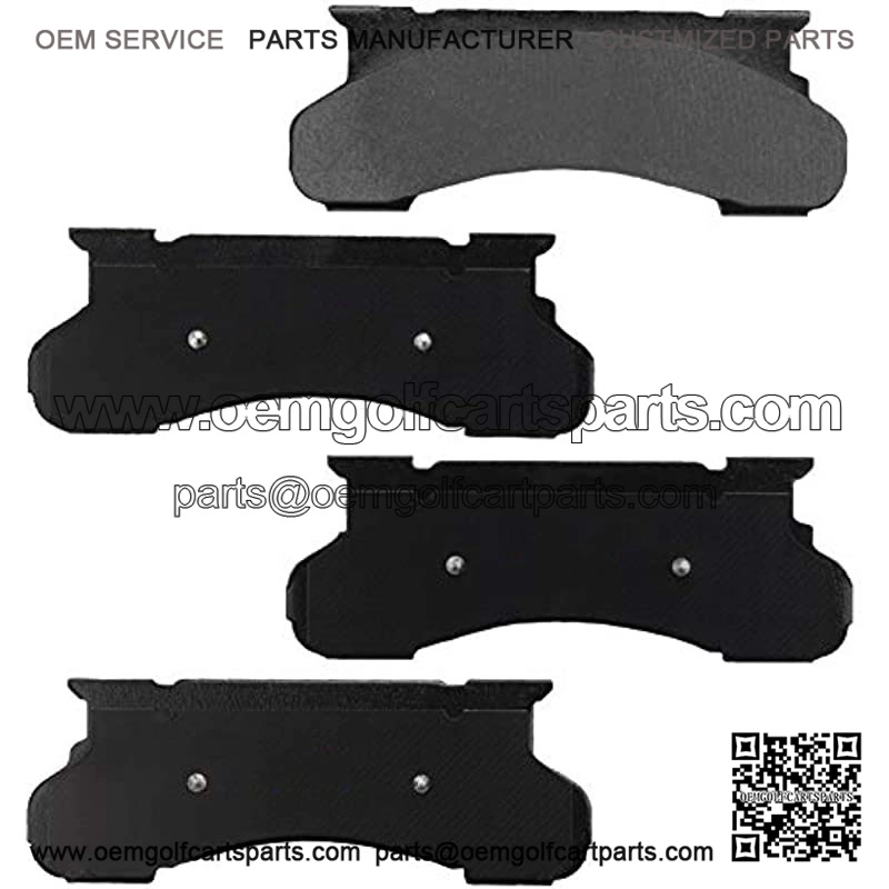 Goodyear Brakes GYD450 Carbon Ceramic Front Disc Brake Pads Set Vehicle Replacement Part for Ford E-250 Econoline, E-250 Econoline Club Wagon & More