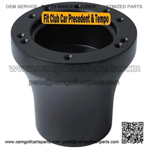 Golf Cart Steering Wheel or Adapter Hub for Golf Cart Club Car DS and Club Car Precedent Yamaha Golf Carts (Not Universal Adapter&Check Variations Below)
