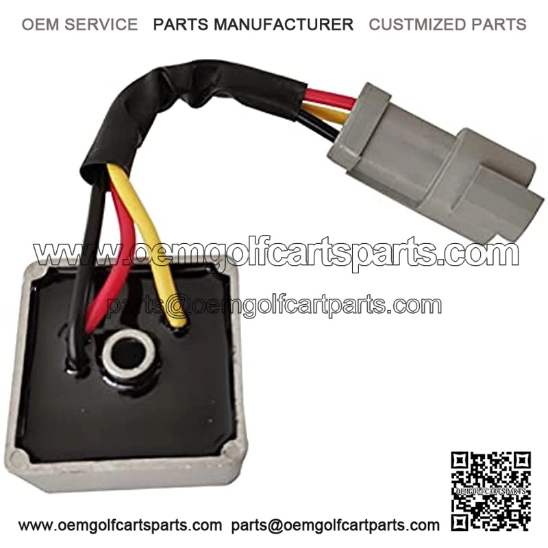 Ajuste for el Carrito de Golf Club Regulador de Voltaje de Coche precedente Carrito de Golf de Gas de 4 ciclos 1025159-01 1028033-01 Agujero Simple Piezas de Repuesto del Coche