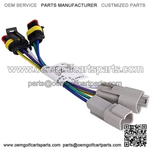 Golf Carts Mcor 3 & 4 Adapter Harness Motor Controller Output Regulator for Club Car Golf Carts, OEM# 103890801