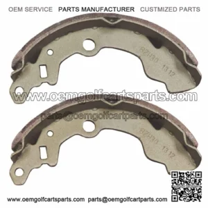 Front Brake Shoes Set (2) STAR 6P Classic -4P Bubble Car Hydraulic Sport Models Only