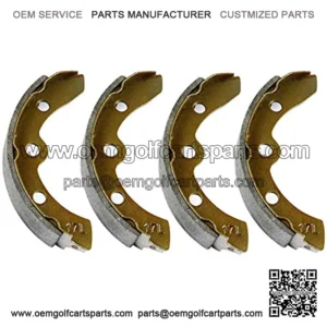 Club Car Replacement Brake Shoes for Club Car DS 1981-1994 Carryall (Manual Adjust) Club Car Rear Brake Shoes OEM Club Car 101146302??4Pcs-Long