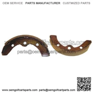 Brake Shoes - Set of 2 - Long Rear Shoe for EZGO Club Car Golf Cart