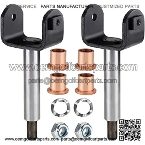 Complete Front End King Pin Joints Repair Kit for Club Car Precedent 2004-up Gas/Electric Golf Cart